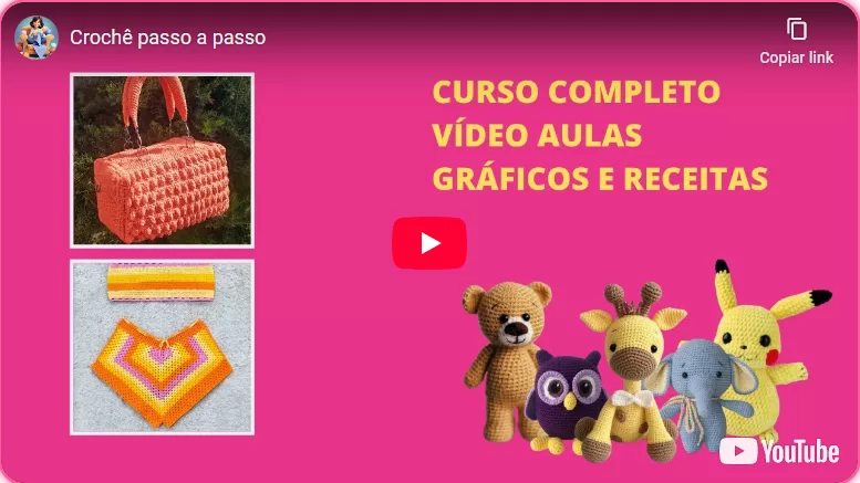 Como se inscrever no Curso A Arte do Crochê