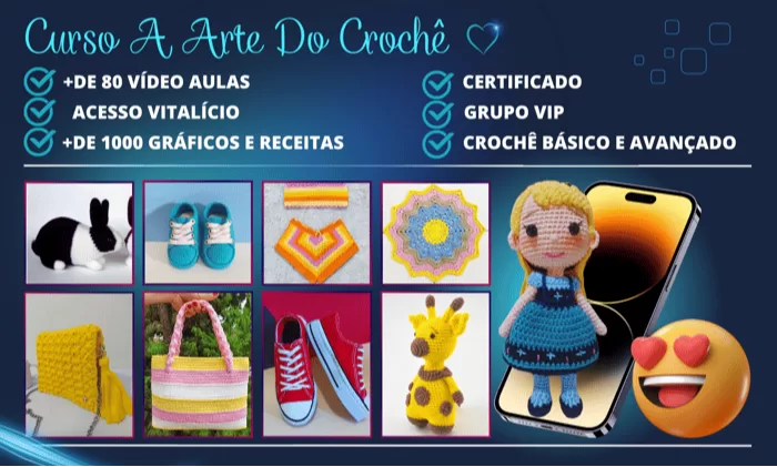 Curso a Arte do Crochê é Confiável? Vale a Pena Comprar? Funciona?