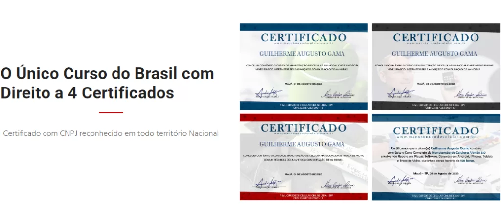 Curso Completo Manutenção e Conserto de Celular