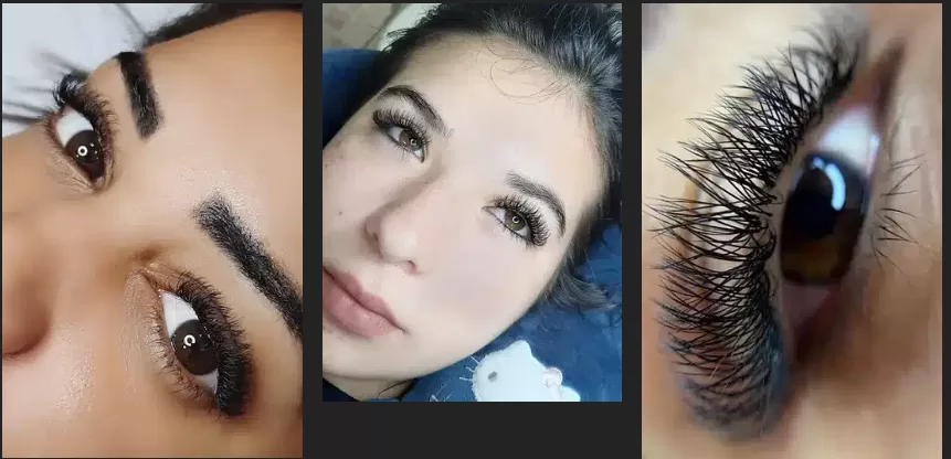 Larissa Costa antes e depois 