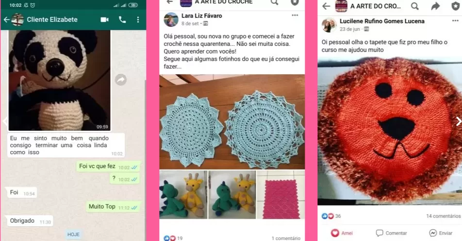 Curso A Arte do Crochê é bom? O que dizem os alunos?