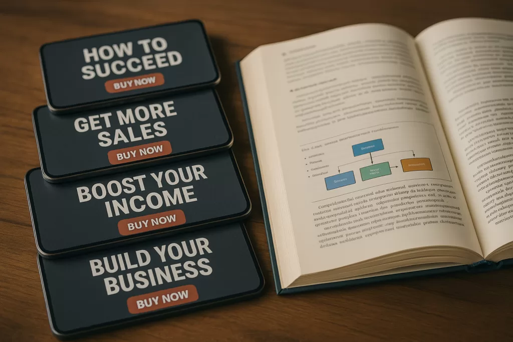 Sinal 3 Conteúdo Superficial com Foco em Vendas